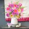 Fake Daisies Silk Summer Bouquets Flowers Wildflowers Artificial Spring Flower Bouquet Sunflowers Mixed Bush Faux Floral Arrangements Summer